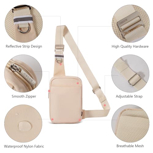 Image of OSOCE Sling Bag, RFID Anti-Theft Lightweight