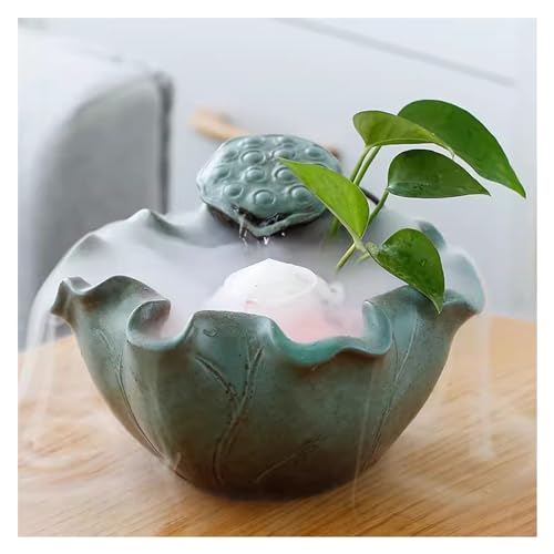 Fuente de agua corriente decorativa para crear un salón zen y relajante 5
