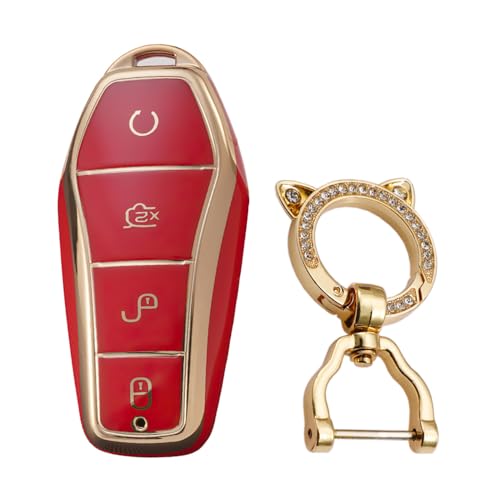 [KUNIO] BYD��p �L�[�P�[�X �L�[�J�o�[ �L�[�z���_�[ BYD Atto 3 Han EV Dolphin Song PRO Max Tang DM Yuan Dolphin E2 ATTO 3 �ɓK�p �A�N�Z�T���[ �Ռ��z�� �V���R�� �ԗp ��