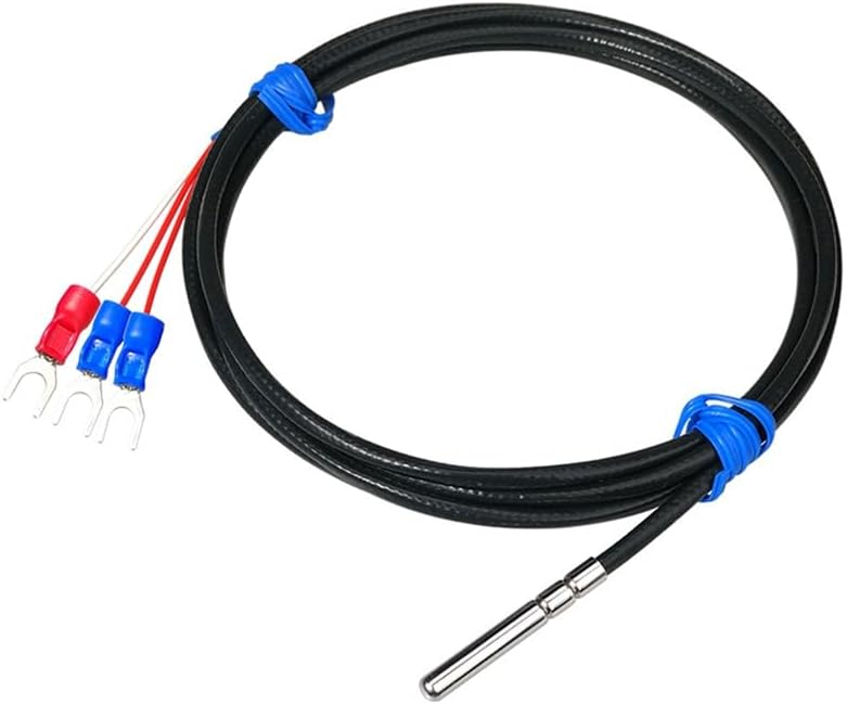 PT100 RTD Sensor Probe Cryogenic Temperature Measurement Waterproof -200 to 260°C for Liquid Nitrogen & Cold Storage