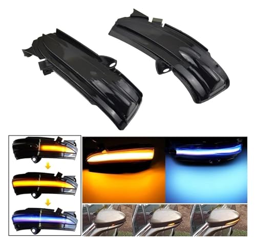 Luz intermitente dinámica secuencial para Ford Mondeo MK5 con tecnología LED bicolor avanzada 7