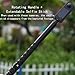 TEHAOUU Bullet Time Invisible Selfie Stick, Action Camera Panoramic Action Camera Rotating Handle Telescopic Extension Pole