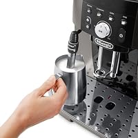 De'Longhi Magnifica S Smart ECAM250.​33.​TB, Automatische Kaffeemaschine mit Milchaufschäumer, Kompakt, Bean-to-Cup Kaffeevollautomat, Manuelles Milchaufschäumen, 4 One-Touch Rezepte, Titan Schwarz – Ansicht 5