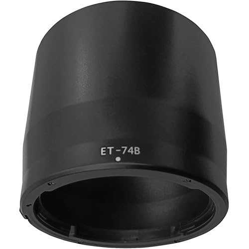 ET-74B Lens Hood for Canon RF 100-400mm f/5.6-8 is USM,EF 70-300mm f/4-5.6 is II USM(Not for is USM) Lens,HUIPUXIANG 67mm Hood