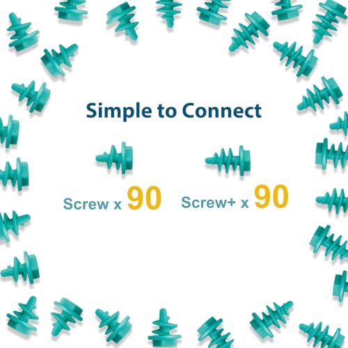 Image of Kizzikids 149 PCS Cardboard Tools Kit + 180 PCS Cardboard Screws (Blue)