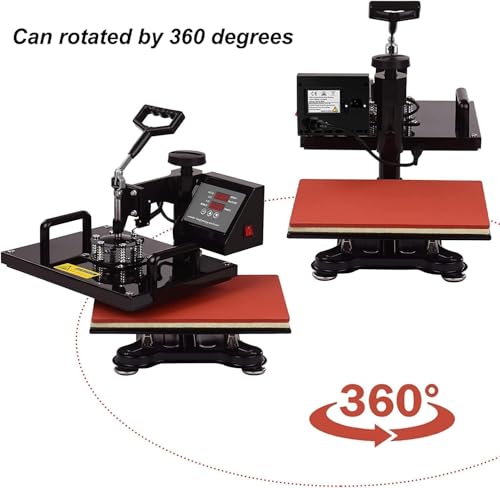 Máquina de planchado térmico 8 en 1 digital multifunción miniatura 5