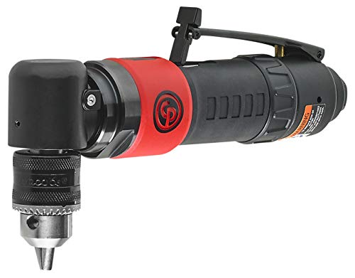 Chicago Pneumatic Cp879C - Air Power Drill, Hand Drill, Power Tools & Home Improvement, 3/8 Inch (10 Mm), Keyed Chuck, Angle Handle, 0.35 Hp / 260 W, Stall Torque 3.2 Ft. Lbf / 4.4 Nm - 2000 Rpm #TOP2