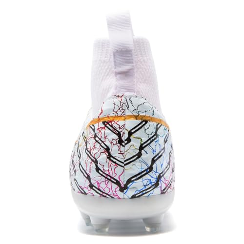 Youth Soccer Cleats - Lightweight High-Top Football Boots for Training4