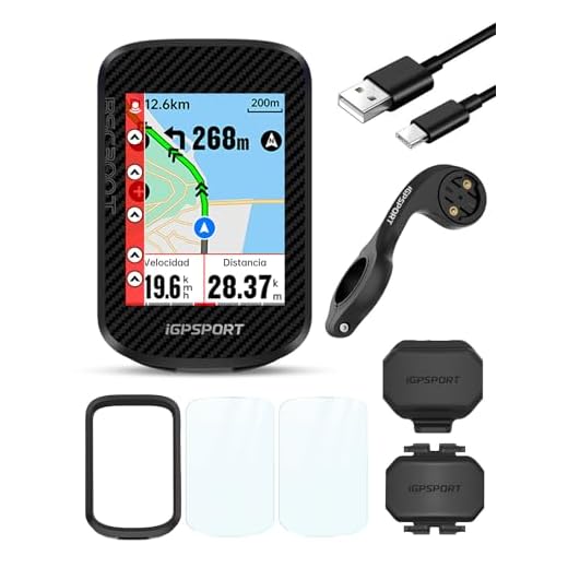 Ciclocomputador iGPSPORT BSC300: Tu compañero perfecto para la ruta 7 iGPSPORT BSC300T-set GPS Bicicleta, Pantalla Táctil Color 2,4'' GPS Bicicleta Computadora Navegación Mapas Compatible 130 Datos Compatibles de E-Bike, IPX7 Impermeable, Tipo-C