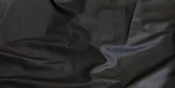 Poly Cotton Blend Fabric, 60 Wide Poly Cotton Dress Craft Material for Embroidery Fabric By The Yard Cotton and Polyester Blend Broadcloth Solid Fabric (Black,2 Yards)