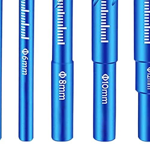 5 piezas de brocas abridoras de agujeros con diamantes para uso en seco, para mármol, baldosas vitrificadas, cerámica completa, vidrio y accesorios para herramientas eléctricas miniatura 5