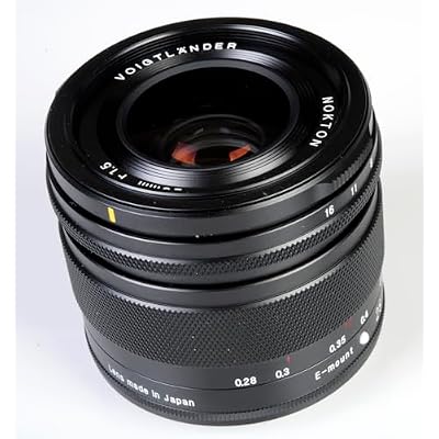 Voigtlander Nokton 28mm f/1.5 Aspherical Lens Compatible with Sony E Mount