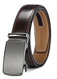 CHAOREN Mens Belt Leather Ratchet Belt - Customizable Fit, Effortless Style (35mm)