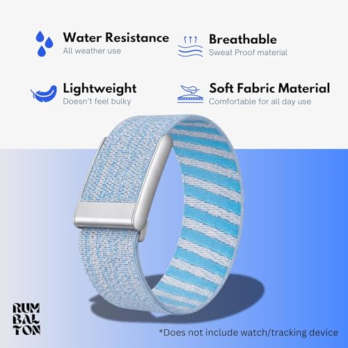 Image of Nylon Strap Compatible with Whoop 5.0 Band Strap - Durable, Adjustable Fitness Tracker Strap | Breathable, Comfortable Bands for Workout, Sleep, and Health Monitoring (Device Not Included)
