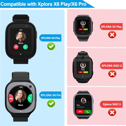 Snyeest Nylon Bracelets Compatible with Xplora X6/Anio 6 Bracelet - Image 2