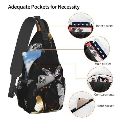 Mochila bandolera cruzada para hombre y mujer miniatura 4
