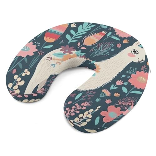 Almohada cuello U Espuma viscoelástica 30 cm x 25 cm miniatura 6