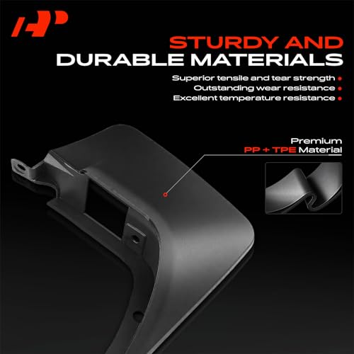 Image of A-Premium Mud Flaps Compatible with Toyota RAV4 Sport Utility 1996 1997 1998 1999 2000, No Drilling Required Mud Guards with Hardware Accessories, Set of 4 Front and Rear