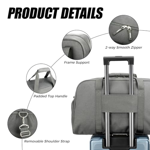 Image of Searock 45L Gym Bag for Men & Women with Shoe Compartment