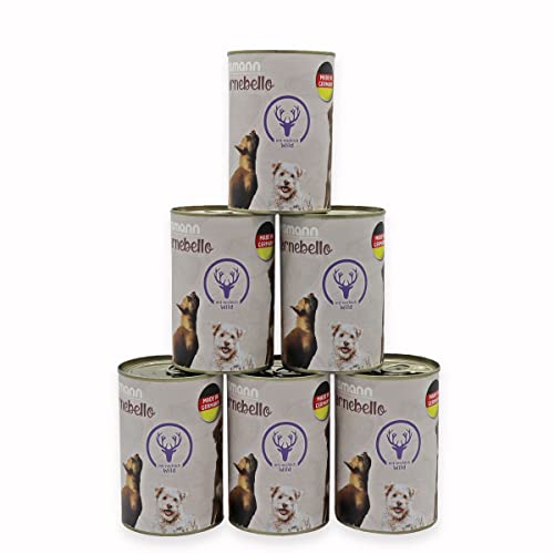 Produktbild von Eggersmann Carnebello Nassfutter mit Wild - 6 x 800 g
