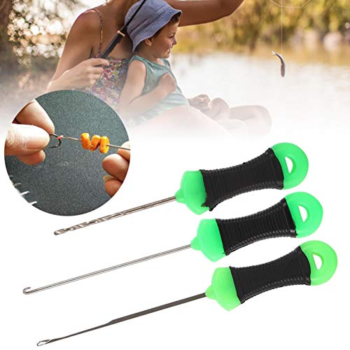 Agulha de isca de pesca, Agulha de pesca de aço inoxidável, para carpa faça-você-mesmo