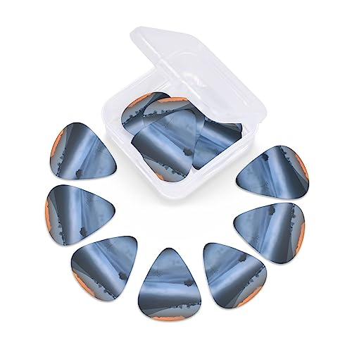 Tea Field Lot de 12 médiators tendance et durables dans une boîte pour ukulélé guitare électrique basse - Les Beatles, Paul McCartney, John Lennon, RIngo Starr, George Harrison Tea Field Lot de 12 médiators tendance et durables dans une boîte pour ukulélé guitare électrique basse – Image 7