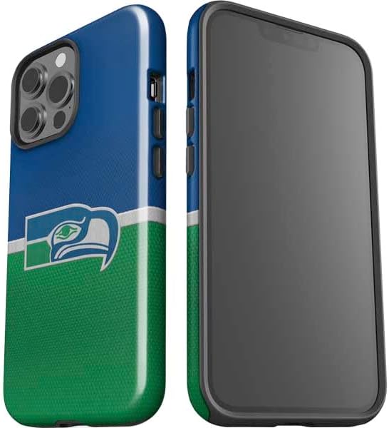 Skinit Impact Phone Case Compatible with iPhone 13 Pro Max - Officially Licensed NFL Seattle Seahawks Vintage Design