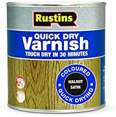 Rustins VSDO500 Quick Dry Varnish Dark Oak 500ml