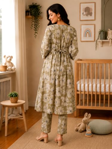 Image of RITIJYA Cotton Cord Set for Women