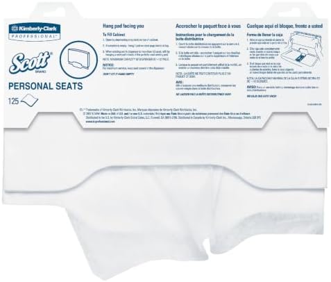 Scott'S Toilet Seat Cover Dispenser 15 " X 18 " 125 / Pack White image 4