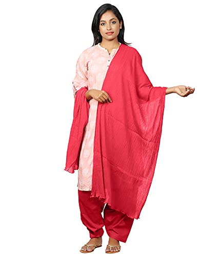 Women Premium 100% Cotton Patiala Pant With Dupatta Set -Solid Ethnic Style Trousers -Free fit-All Day Wear-image-11