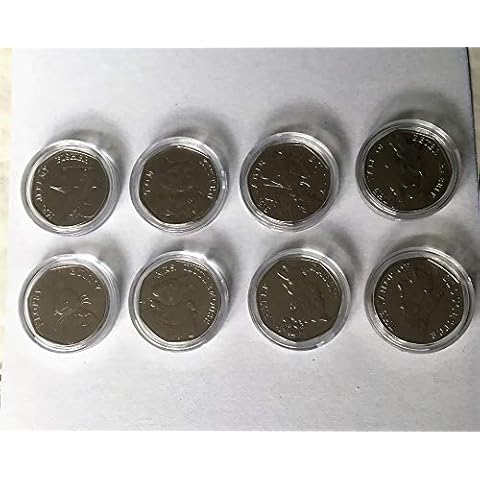 50p Set of 2017 AND 2018 Collectable Coins Beatrix Potter Coins,8 in Total Cover
