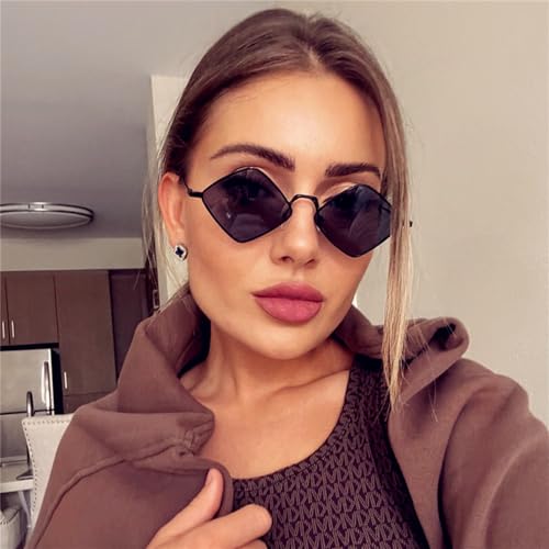 Small Frame Sunglasses Women Prismatic Retro Sunglasses Women Plastic3