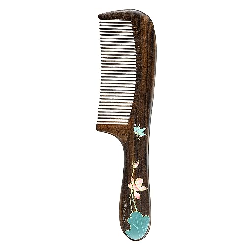 Peine Natural Antiestático de Madera TAN MUJIANG miniatura 2