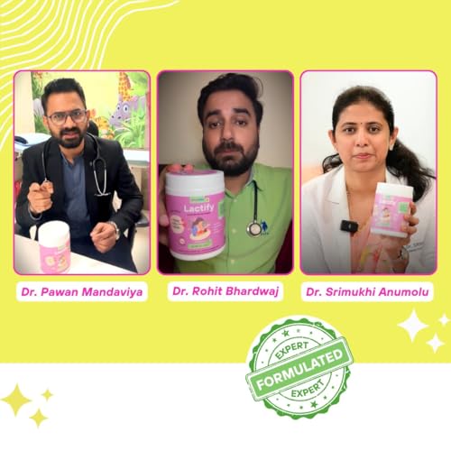 Image of Lactify Lactation Protein Powder to increase Breast Milk for Feeding Mothers 325 g Chocolate Flavour | Postpartum Recovery & Weight | No Refined Sugar & Preservatives