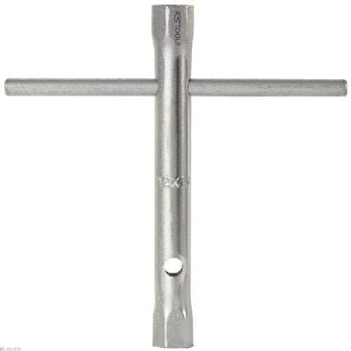 Ks Tools 518.0876 - Clé à tube droite - 18 x 19 mm - En chrome Vanadium - Finition Satinée