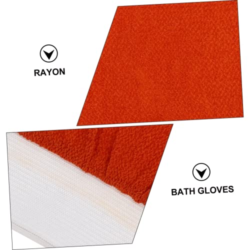 DRESSOOS 2 Peças Luvas De Banho De Areia Panos De Musselina Toalha De Banho Purificador Para Banho C