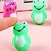 Toyvian Desktop Tumbler Decoration 24PCS Baby Tumbler Mini Animal Panda Baby Weeble Wobble Bear Tummy Time Rock Egg Shakers Montessori Balancing for