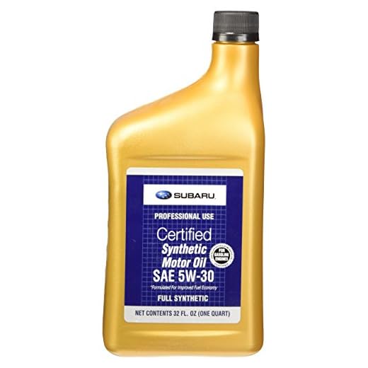 Genuine Subaru SOA427V1410 Oil - 5W30 Synthetic, 1 Quart Bottle, 1 Pack