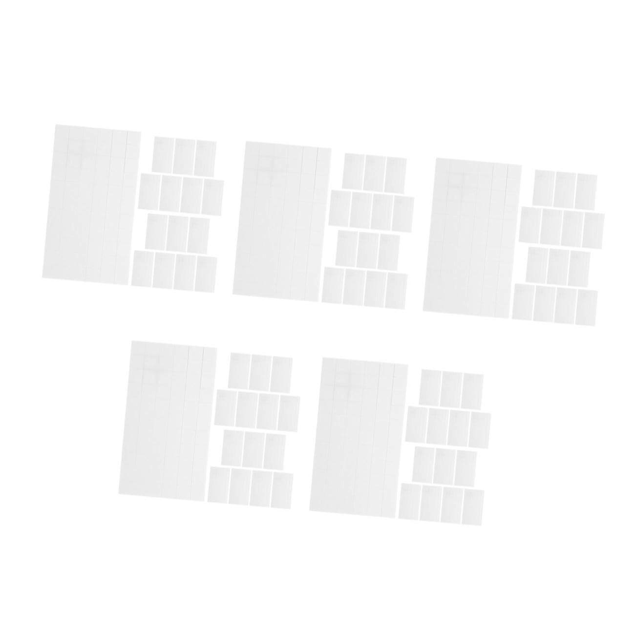 Tofficu 75 Blatt Doppelseitiges Schaumstoff Klebeband 3mm Selbstklebende Fotoquadrate für Bastelarbeiten mit 3D Unterstützung und Tragbarem Design für Wandbefestigung und Büro