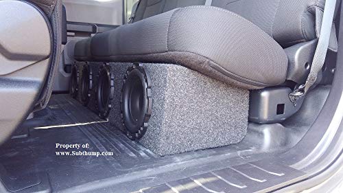 2015-2019 F150 SuperCab Quad 8 Front Fire Subwoofer Box