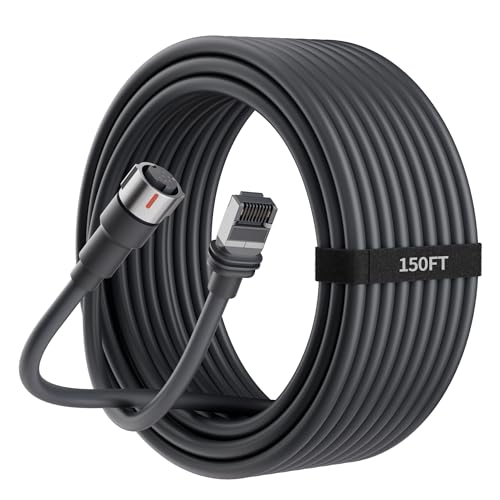 EAZUSE Starlink Performance Gen 3 Cable 150FT/46M Waterproof Star...