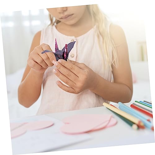 VILLCASE 5 Origami Quadrado Papel De Construção Padrão De Papel Artesanal Papel Estampado Kits De Ar