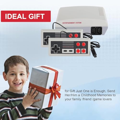 TV Retro Game Console with 300+ Classic Games and 2 Wired Controllers - Image 5