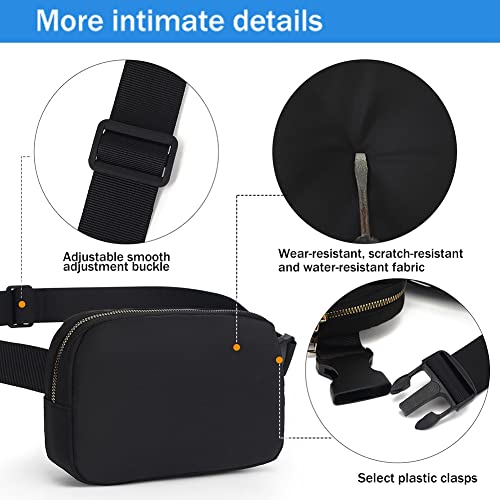 Hüfttasche zum Laufen für Frauen Bauchtasche mit verstellbarem Gurt für Wandern Sport Reisen E, Orange