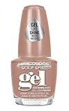 L.A. COLORS Gel Shine Nail Polish, Vanilla Latte CNP752 (Pack of 3)