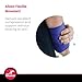 Cramer Eco-Flex Self-Stick Stretch Tape, Cohesive Tape, Flexible Elastic Sports Tape, Athletic Training Room Supplies, Easy Tear & Self-Adherent Bandage Wrap, Single 5 Yard Roll, Blue