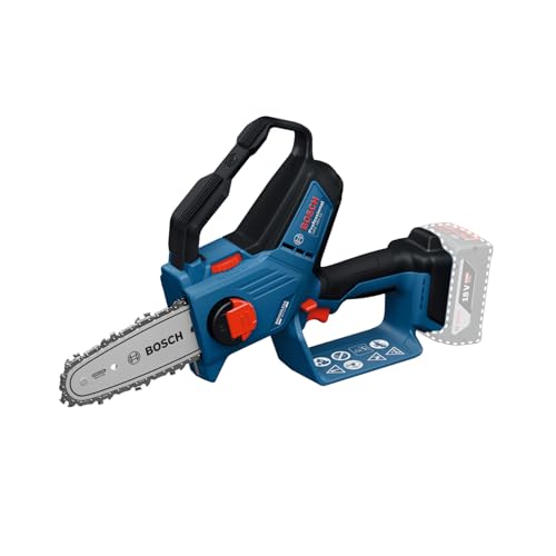 Bosch Professional 18V System sierra podadora GKE 18V-15 (hasta 350 cortes por carga, cortes de bricolaje de hasta 13 cm, motor Brushless sin escobillas, funda de 15 cm incl., sin batería)
