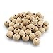 Netuno 50 Stück Holzperlen gerillt 14 mm mit Loch Holzkugeln geriffelt Bastelperlen natürlich rund für DIY Handwerk Schmuck Makramee zum Basteln Auffädeln Bastelperlen mit großem loch Bastelkugeln MI 4 günstig Kaufen-Netuno 50 Stück Holzperlen gerillt 14 mm mit Loch Holzkugeln geriffelt Bastelperlen natürlich rund für DIY Handwerk Schmuck Makramee zum Basteln Auffädeln Bastelperlen mit großem loch Bastelkugeln
