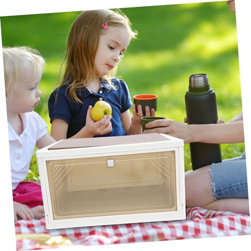 Bac de rangement pliable pour camping multifonctionnel et empilable - 8